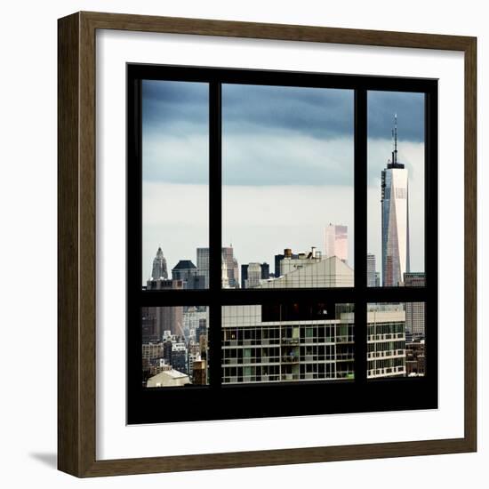 View from the Window - One World Trade Center-Philippe Hugonnard-Framed Photographic Print