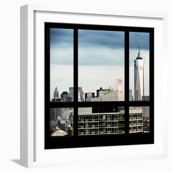 View from the Window - One World Trade Center-Philippe Hugonnard-Framed Photographic Print