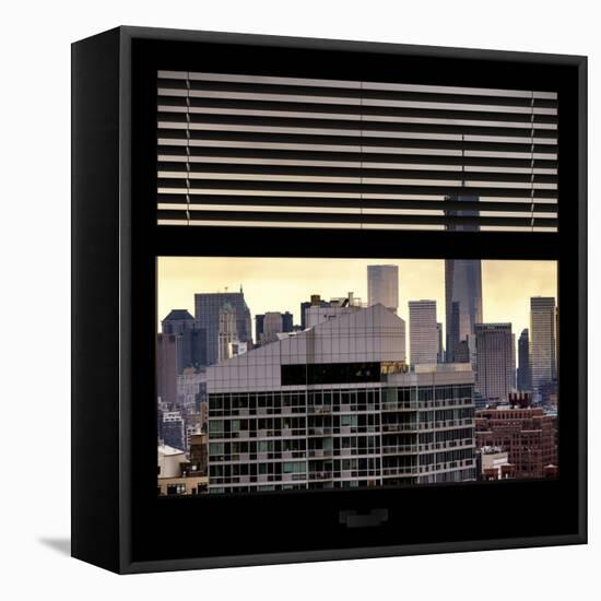 View from the Window - One World Trade Center-Philippe Hugonnard-Framed Stretched Canvas