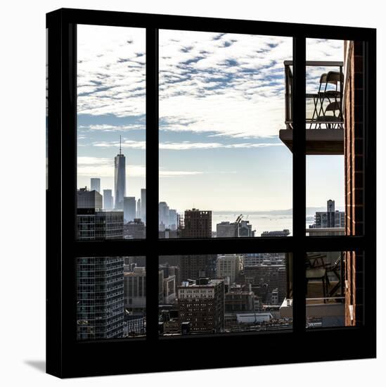View from the Window - One World Trade Center-Philippe Hugonnard-Stretched Canvas