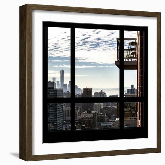 View from the Window - One World Trade Center-Philippe Hugonnard-Framed Photographic Print