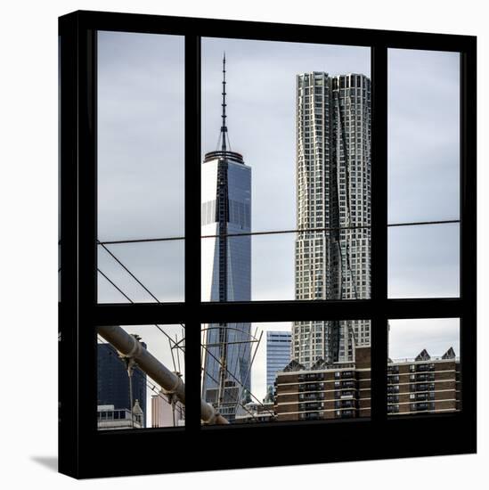 View from the Window - One World Trade Center-Philippe Hugonnard-Stretched Canvas