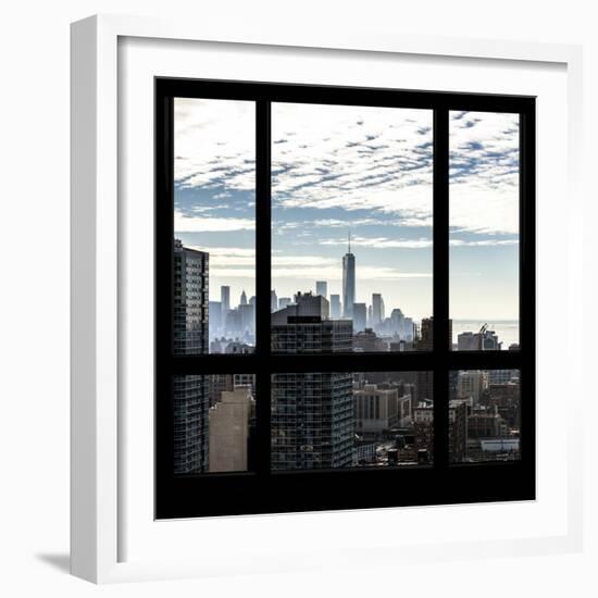 View from the Window - One World Trade Center-Philippe Hugonnard-Framed Photographic Print