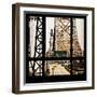 View from the Window - Queensboro Bridge Traffic-Philippe Hugonnard-Framed Photographic Print