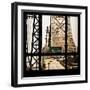 View from the Window - Queensboro Bridge Traffic-Philippe Hugonnard-Framed Photographic Print