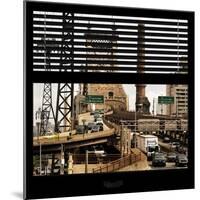 View from the Window - Queensboro Bridge Traffic-Philippe Hugonnard-Mounted Photographic Print