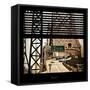 View from the Window - Queensboro Bridge Traffic-Philippe Hugonnard-Framed Stretched Canvas