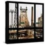 View from the Window - Queensboro Bridge Traffic-Philippe Hugonnard-Stretched Canvas