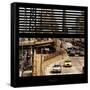 View from the Window - Queensboro Bridge Traffic-Philippe Hugonnard-Framed Stretched Canvas