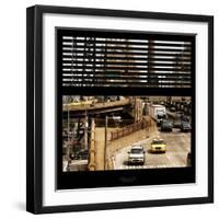 View from the Window - Queensboro Bridge Traffic-Philippe Hugonnard-Framed Photographic Print