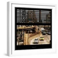 View from the Window - Queensboro Bridge Traffic-Philippe Hugonnard-Framed Photographic Print