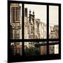 View from the Window - Queensboro Bridge-Philippe Hugonnard-Mounted Photographic Print