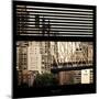 View from the Window - Queensboro Bridge-Philippe Hugonnard-Mounted Photographic Print