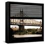 View from the Window - Queensboro Bridge-Philippe Hugonnard-Framed Stretched Canvas