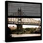 View from the Window - Queensboro Bridge-Philippe Hugonnard-Stretched Canvas