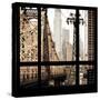 View from the Window - Queensboro Bridge-Philippe Hugonnard-Stretched Canvas