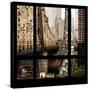 View from the Window - Queensboro Bridge-Philippe Hugonnard-Stretched Canvas