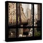 View from the Window - Queensboro Bridge-Philippe Hugonnard-Stretched Canvas