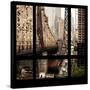 View from the Window - Queensboro Bridge-Philippe Hugonnard-Stretched Canvas