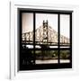 View from the Window - Queensboro Bridge-Philippe Hugonnard-Framed Photographic Print