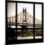 View from the Window - Queensboro Bridge-Philippe Hugonnard-Mounted Photographic Print