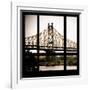 View from the Window - Queensboro Bridge-Philippe Hugonnard-Framed Photographic Print