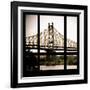 View from the Window - Queensboro Bridge-Philippe Hugonnard-Framed Photographic Print