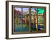 View from the Window Rialto Bridge at Venice-Anna Siena-Framed Giclee Print