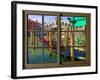 View from the Window Rialto Bridge at Venice-Anna Siena-Framed Giclee Print