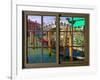 View from the Window Rialto Bridge at Venice-Anna Siena-Framed Giclee Print