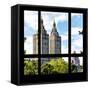 View from the Window - San Remo Building - Central Park-Philippe Hugonnard-Framed Stretched Canvas