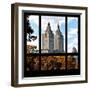 View from the Window - San Remo Building in Autumn - Central Park-Philippe Hugonnard-Framed Photographic Print