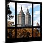 View from the Window - San Remo Building in Autumn - Central Park-Philippe Hugonnard-Mounted Photographic Print
