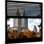 View from the Window - San Remo Building in Autumn - Central Park-Philippe Hugonnard-Mounted Photographic Print