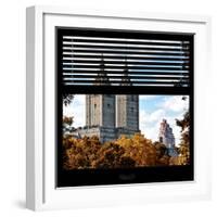 View from the Window - San Remo Building in Autumn - Central Park-Philippe Hugonnard-Framed Photographic Print