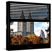 View from the Window - San Remo Building in Autumn - Central Park-Philippe Hugonnard-Stretched Canvas