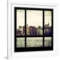 View from the Window - Skyline - Manhattan-Philippe Hugonnard-Framed Photographic Print