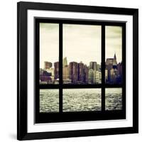 View from the Window - Skyline - Manhattan-Philippe Hugonnard-Framed Photographic Print