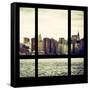 View from the Window - Skyline - Manhattan-Philippe Hugonnard-Framed Stretched Canvas