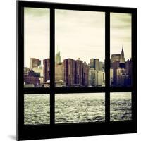 View from the Window - Skyline - Manhattan-Philippe Hugonnard-Mounted Photographic Print