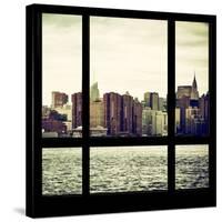 View from the Window - Skyline - Manhattan-Philippe Hugonnard-Stretched Canvas