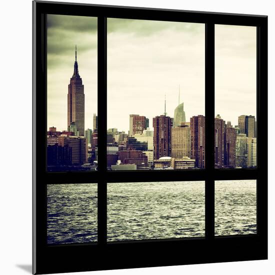 View from the Window - Skyline - Manhattan-Philippe Hugonnard-Mounted Photographic Print