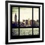 View from the Window - Skyline - Manhattan-Philippe Hugonnard-Framed Photographic Print