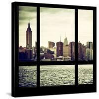 View from the Window - Skyline - Manhattan-Philippe Hugonnard-Stretched Canvas