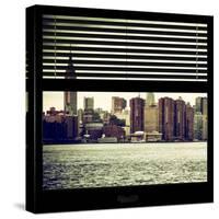 View from the Window - Skyline - Manhattan-Philippe Hugonnard-Stretched Canvas