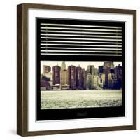 View from the Window - Skyline - Manhattan-Philippe Hugonnard-Framed Photographic Print