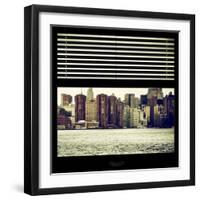 View from the Window - Skyline - Manhattan-Philippe Hugonnard-Framed Photographic Print