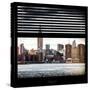 View from the Window - Skyline - Manhattan-Philippe Hugonnard-Stretched Canvas