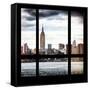 View from the Window - Skyline - Manhattan-Philippe Hugonnard-Framed Stretched Canvas