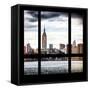 View from the Window - Skyline - Manhattan-Philippe Hugonnard-Framed Stretched Canvas